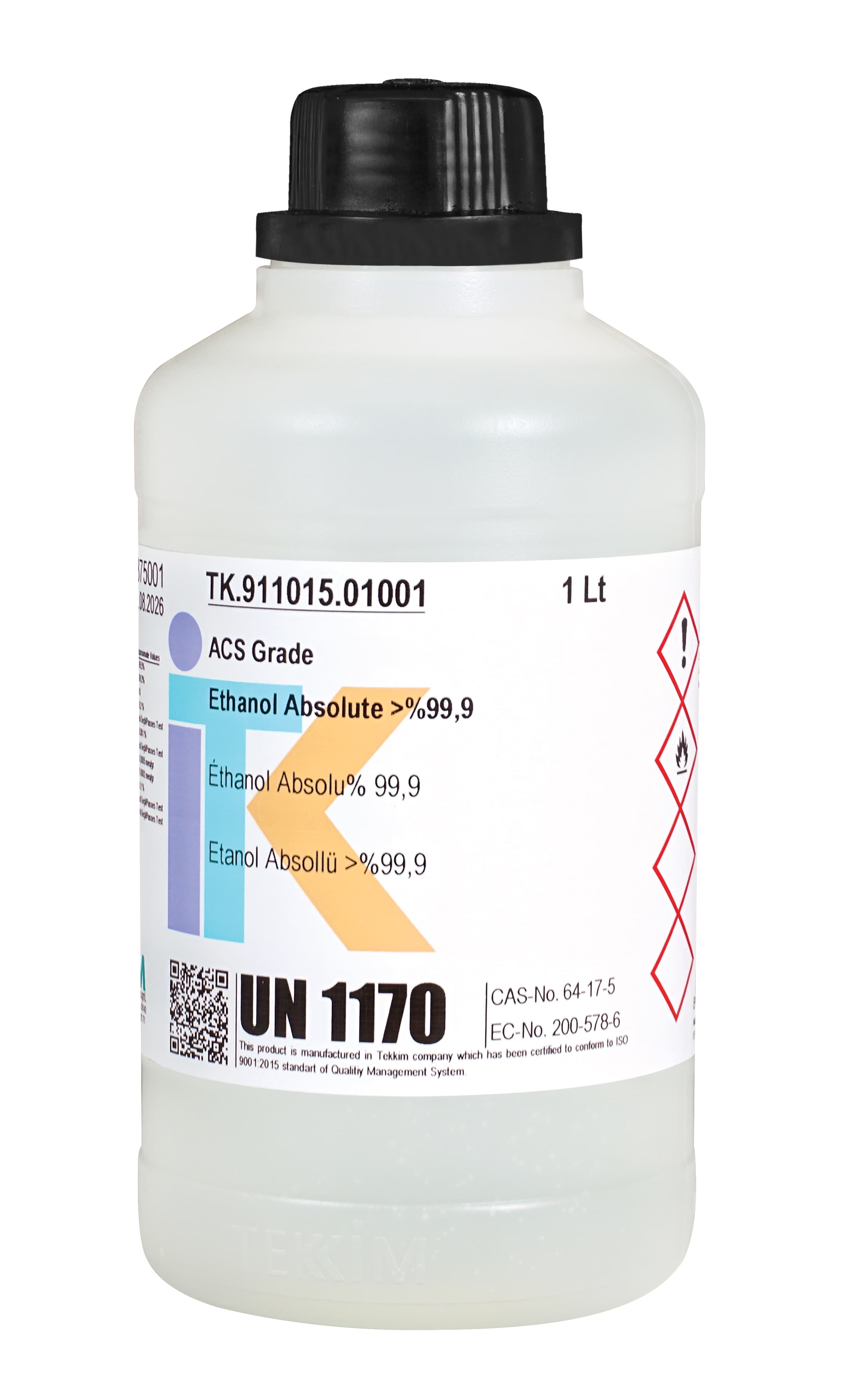1 Lt Plastik şişe (Beyaz)